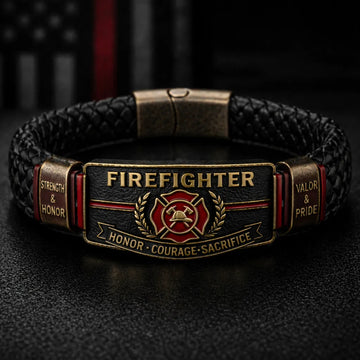 For Those Who Run In – Firefighter Bracelet