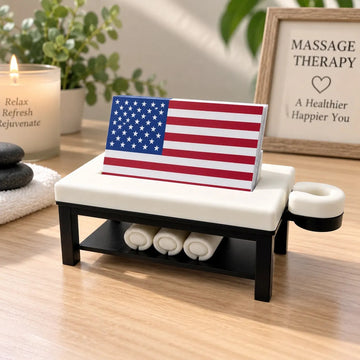 Massage Table Business Card Holder
