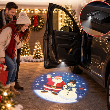 Christmas Car Door Projector Lights