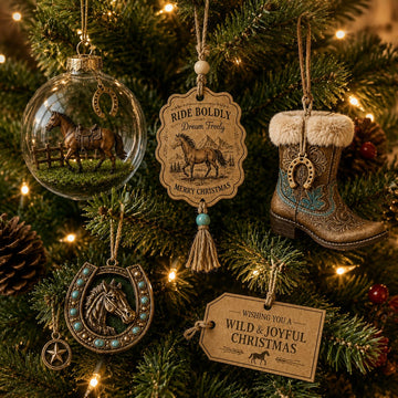 Western Horse Christmas Decor Collection