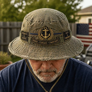 “Honor · Courage · Commitment” Boonie Hat