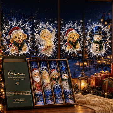 2026 Christmas Window Decals