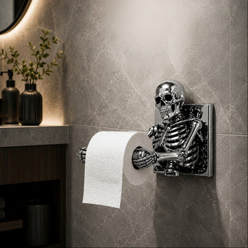 Skeleton Toilet Paper Holder