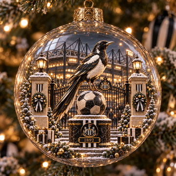 Howay the Lads Light-Up Football Heritage Ornament