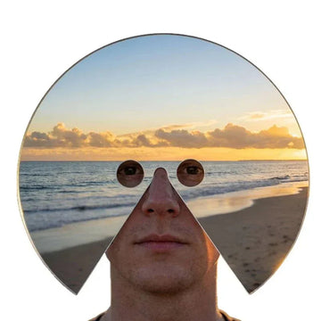 Mirror Mask See What the Wearer Sees